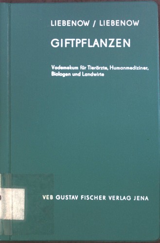 Giftpflanzen vademekum für - giftpflanzen:,