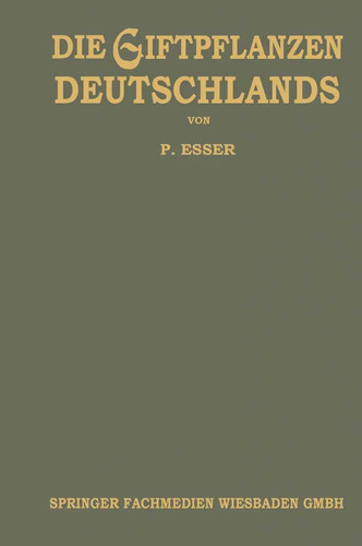 Die giftpflanzen deutschlands - die,