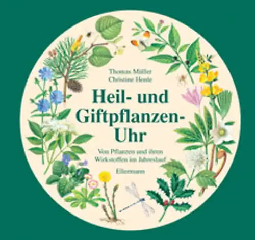 Die heil und giftpflanzen - und, giftpflanzen-uhr